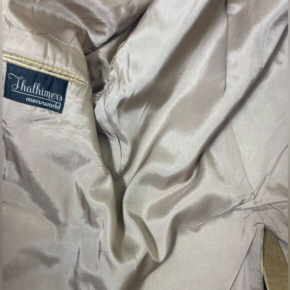 Thalhimers Vintage 70s Corduroy Sport Coat - Picture 5 of 6